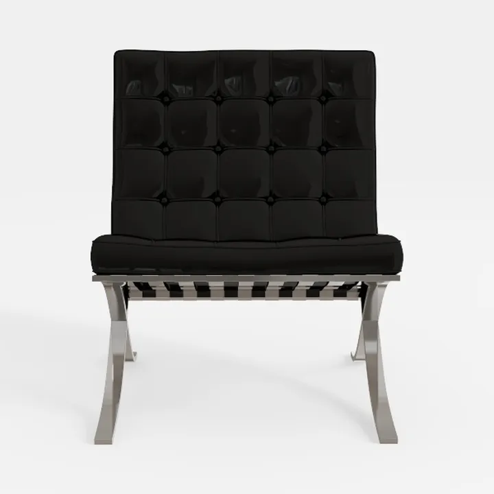 Baxton Studio Wassily Style Accent Chair, 30" x 31