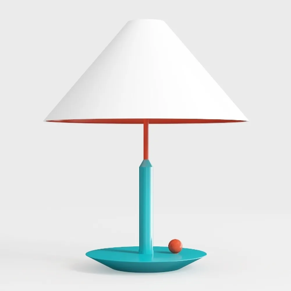 Tiffany Style Table Lamp Mission Design Stained