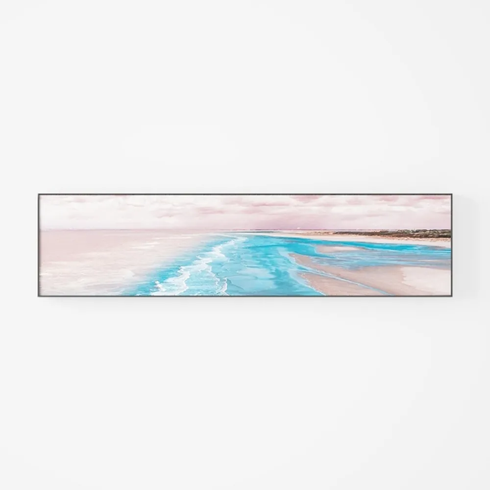 GUTTATY Sunrise and Beach Canvas Wall Art, Ocean