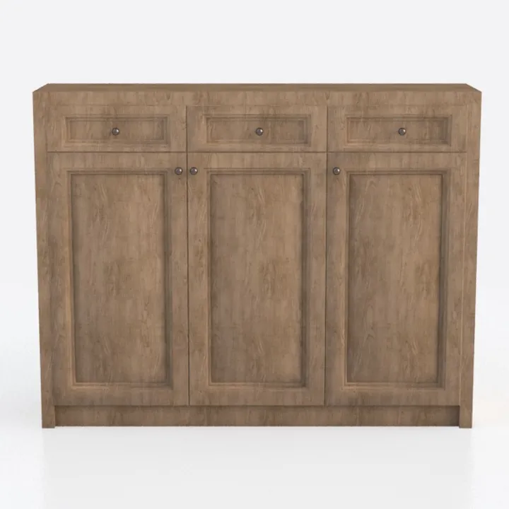 HOSTACK Buffet Sideboard Cabinet with Drawers, 55"