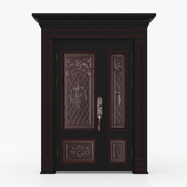 Unequal Swing Doors 445