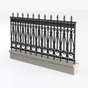 Baluster 2 Left 45 Degree View
