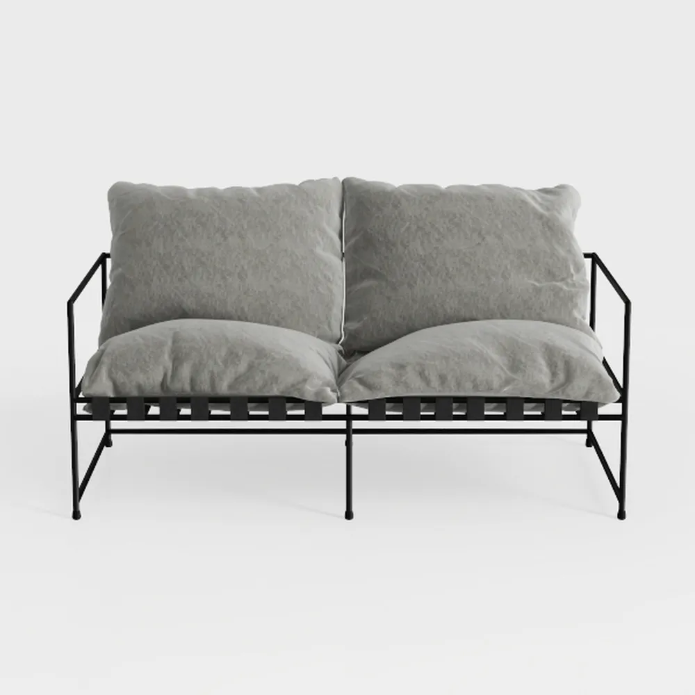 HERA'S HOUSE Patio Furniture Sofa, All-Weather 