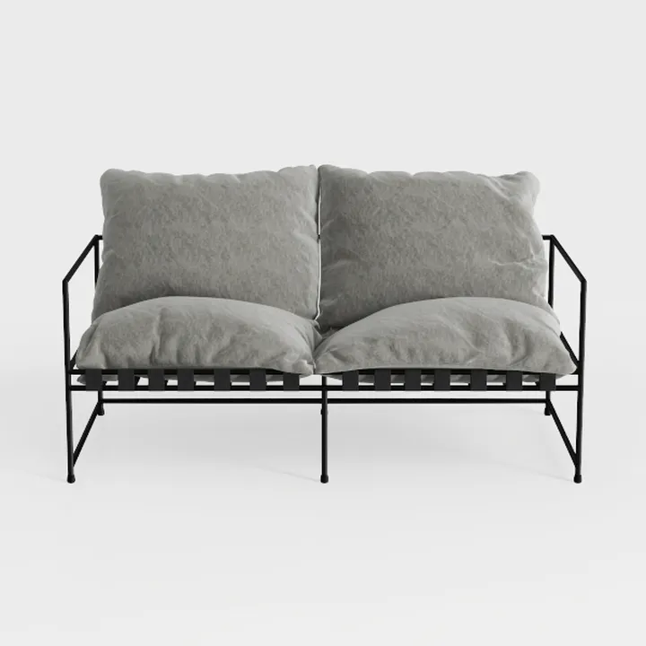 HERA'S HOUSE Patio Furniture Sofa, All-Weather 