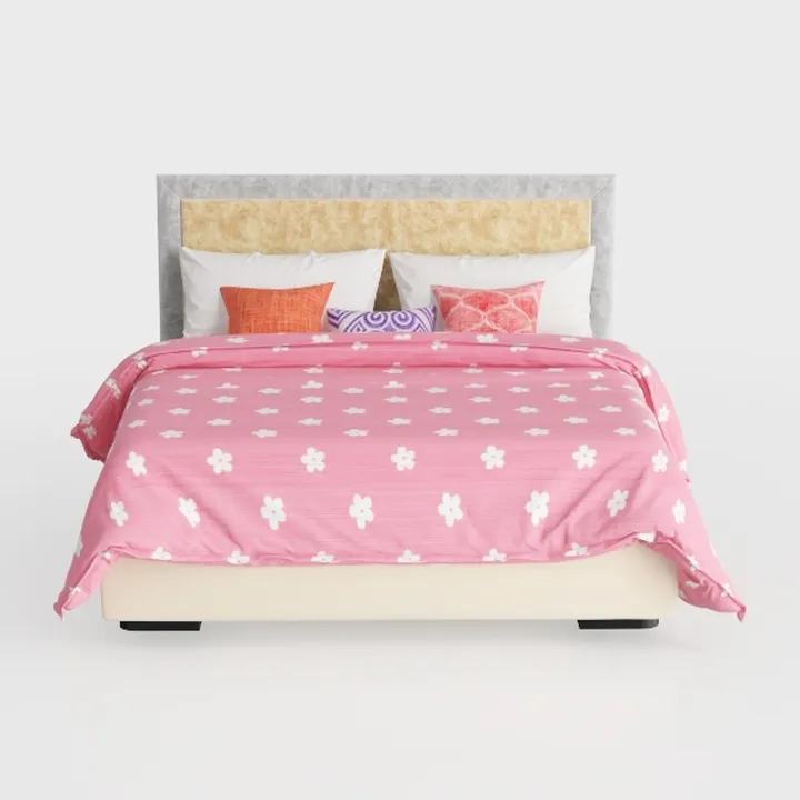 Aesthetic Floral Duvet Cover Queen Cozy Cotton