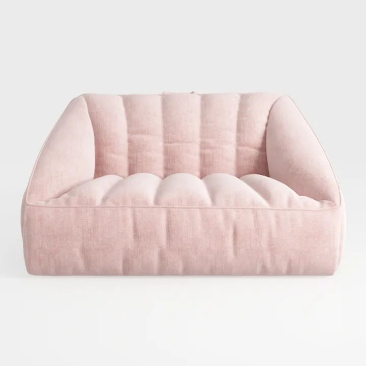 66.9" Teddy Fabric Upholstered Loveseat with