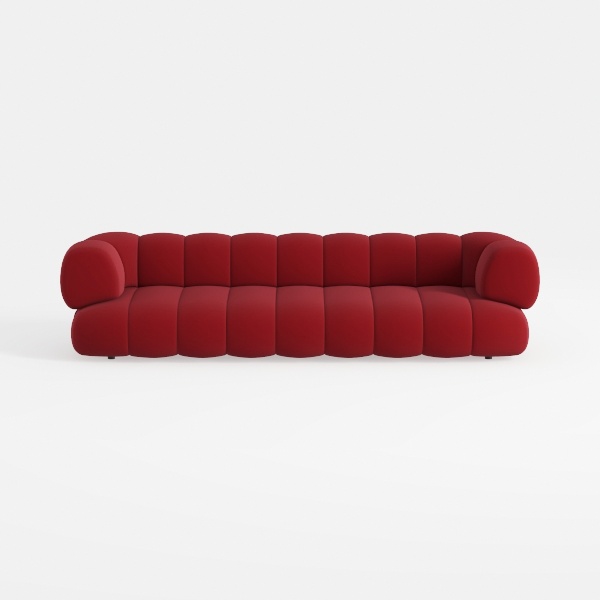 110.2IN Curved Sectional Sofá for Living Room