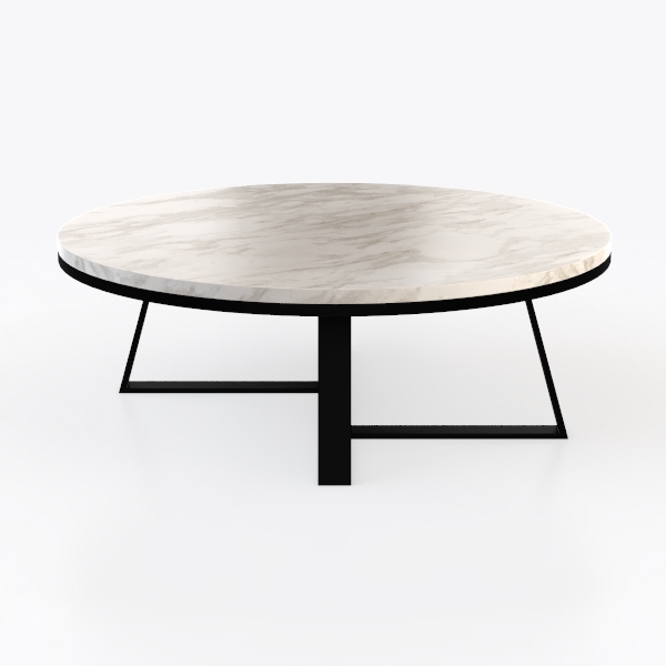 Golsibo coffee tableXL4022-2 black (1.0x1.0x0.35m)