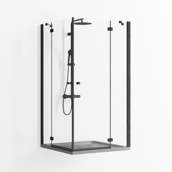 ELEGANT Corner Shower Enclosure 36 in.D x 36 in
