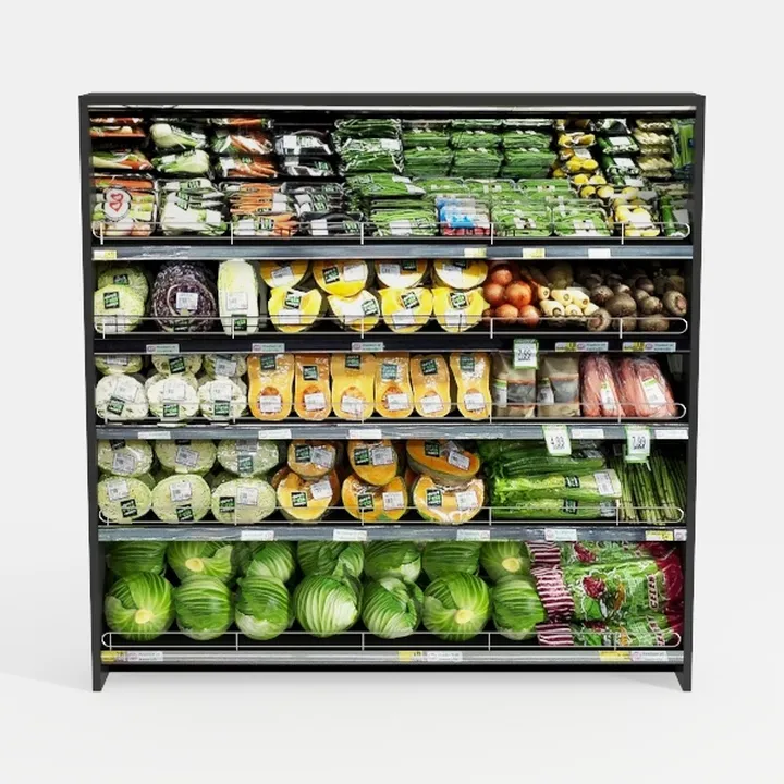 vegetable shelf-Grocery Store