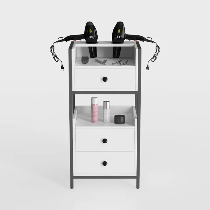 Slim Wooden Shoe Cabinet for Entryway, Narrow