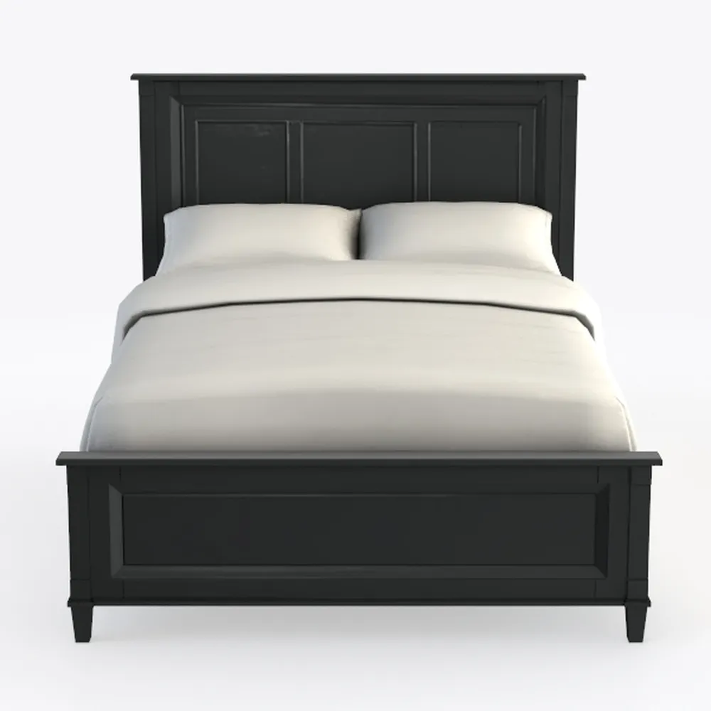 Homestyles Oak Park Black King Bed