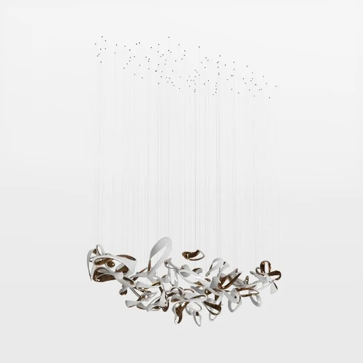 Crystal Chandelier for Dining Room - 63in Modern 
