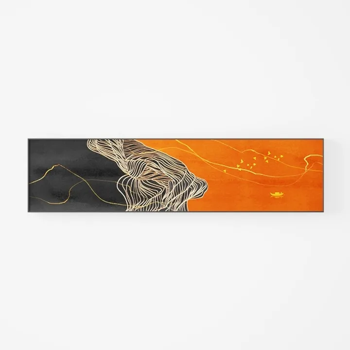 Peacock Canvas Wall Art, Couple Peacock Canvas