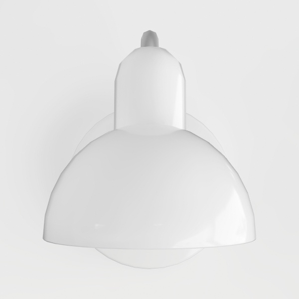 Kaiser idell wall lamp white