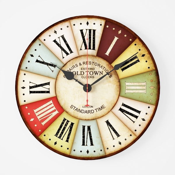 wall clock-Vintage Wall Décor