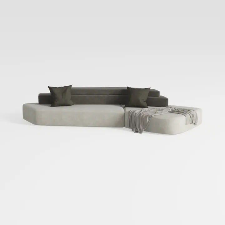 YI DANICA L-Shaped Sectional Couch – Modular with 