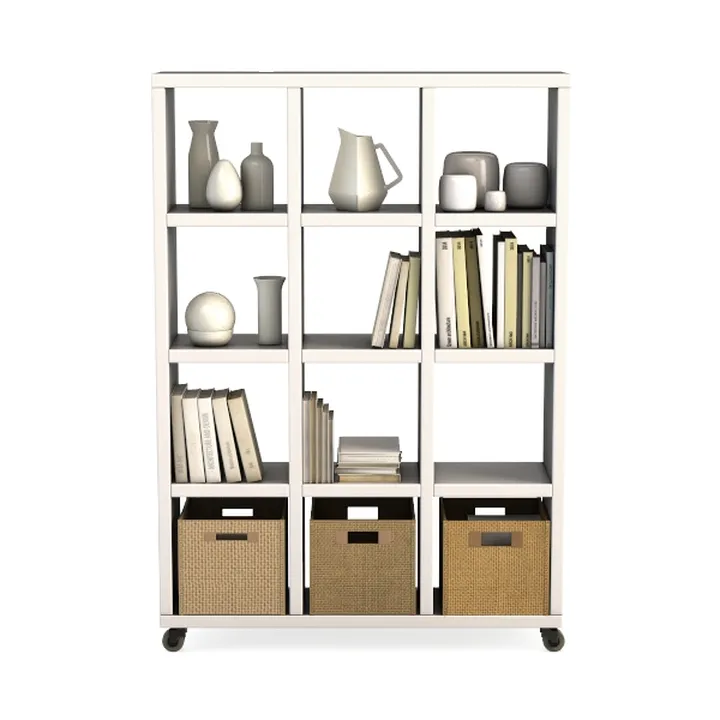 Mavivegue Book Shelf, 9 Cube Storage Organizer