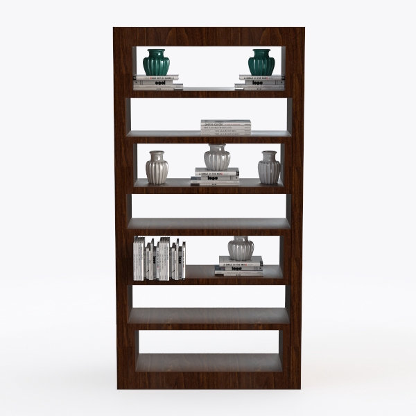 70.9 Inch Tall Bookshelf, 6-Tier Industrial
