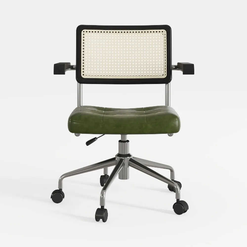 Ergonomic Office Desk Chair Set of 2, Mid Back