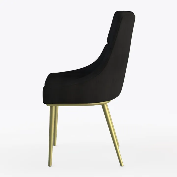 Brage Living Dining Chairs Set of 2, PU Leather