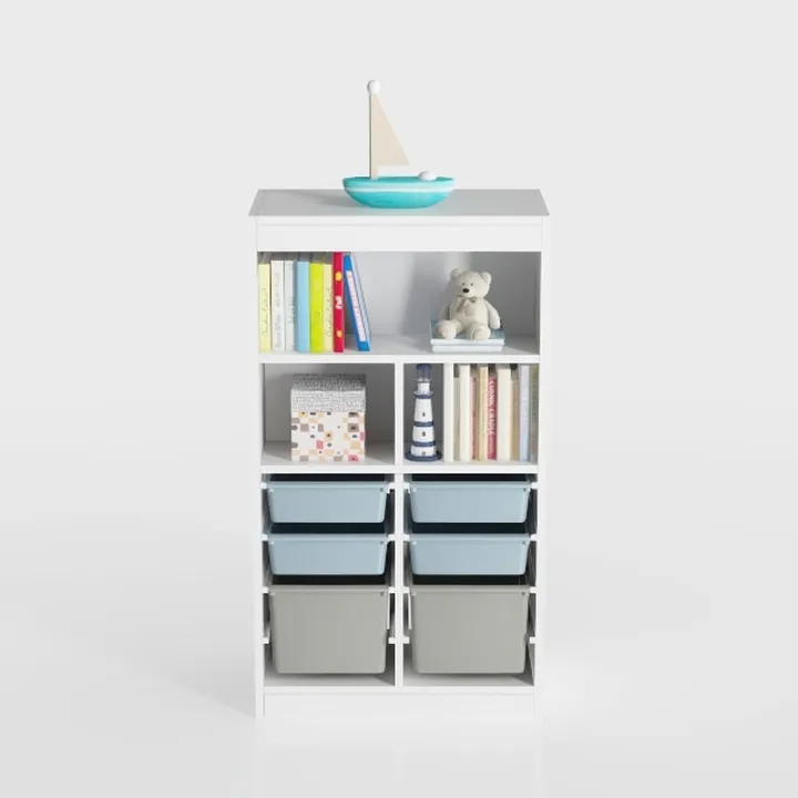 Furinno Reed 3 Tier Multipurpose Open Shelf
