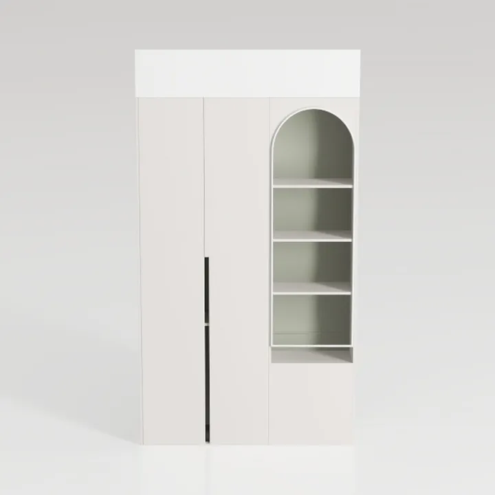 Pantry Kitchen Cabinet with Drawer, 75" Tall