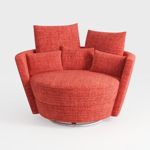 360 Degree Swivel Accent Chairs Living Room Chair,