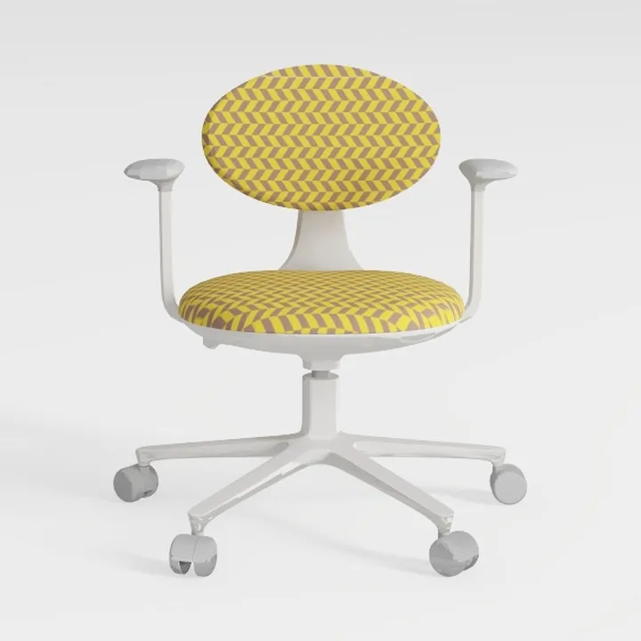 Ambesonne Retro Office Chair Slipcover, Vintage