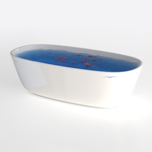WOODBRIDGE 72" x 35-3/8" Whirlpool and Air Bath