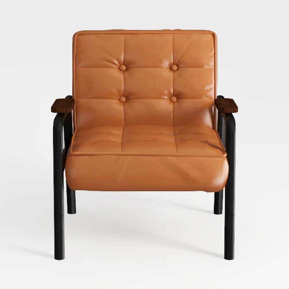 VEVOR Accent Chair, Mid Century Modern Armchair