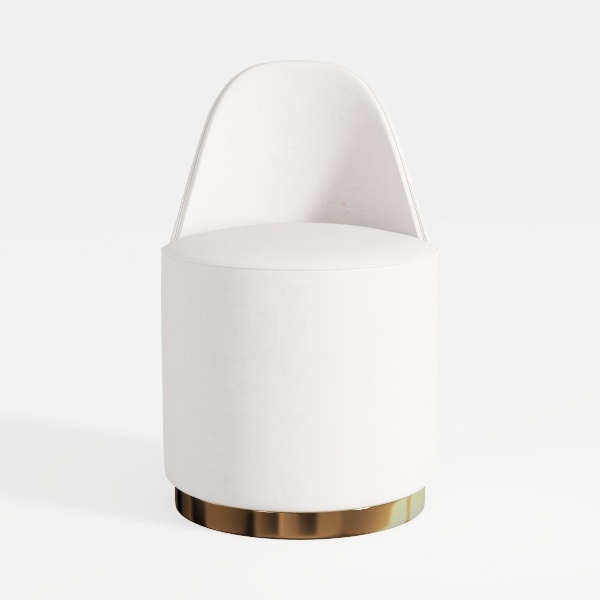 360° Swivel Accent Chairs with Ottoman, Modern