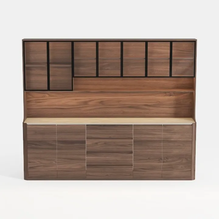 9 Drawer Dresser with Solid Wood Drawer Fronts, 65