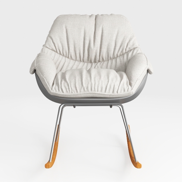 Lazy Chair with Folding Ottoman,Leisure Sofa Chair