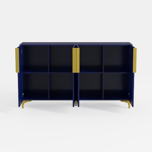 Gurexl 40&quot; LED Buffet Cabinet with Wireless