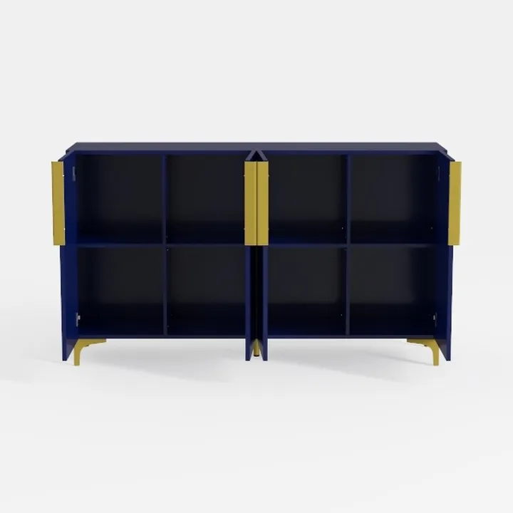 Gurexl 40" LED Buffet Cabinet with Wireless