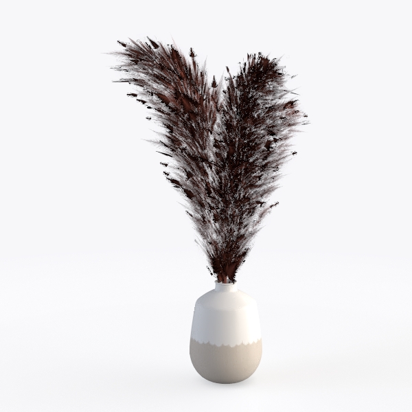 Large Ceramic Rustic Vase with 2 Handles, 9.8