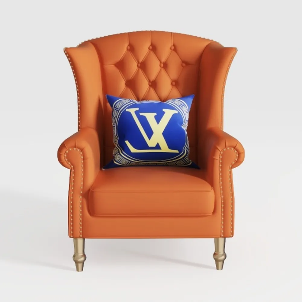 HOMCOM Mid-Century Modern Accent Chair, High Wingb