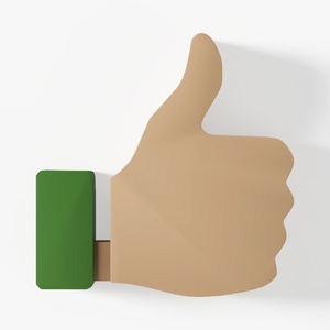 THUMBS UP SIGN-Emoji