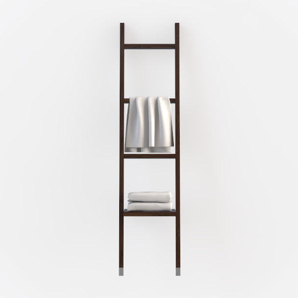 VASAGLE Blanket Ladder for Living Room-Warm Beige