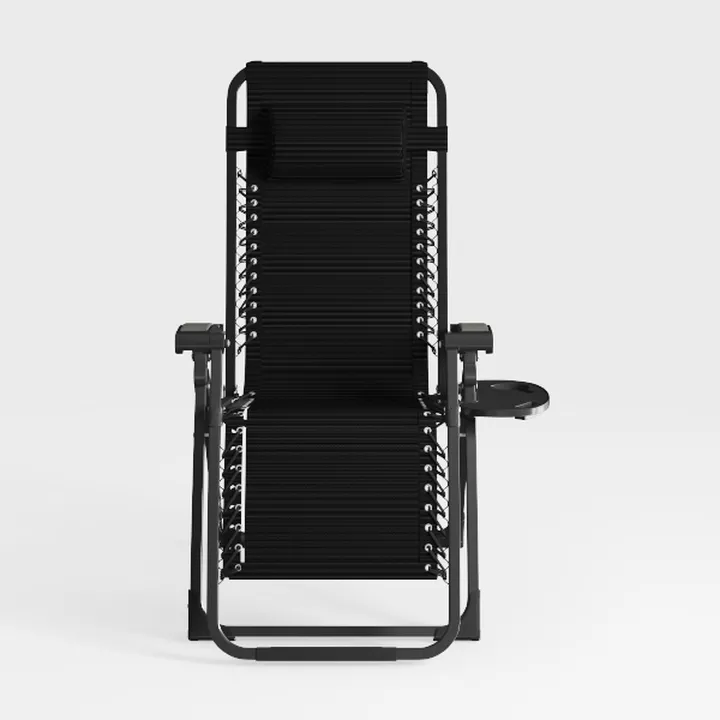 DORTALA 3 PCS Zero Gravity Lounge Chair Set
