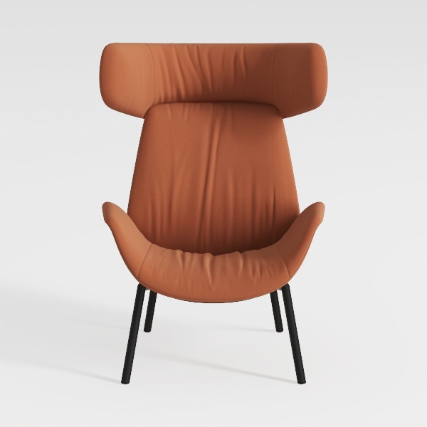 Orange Factory Criss Cross Chair Wheels Wide