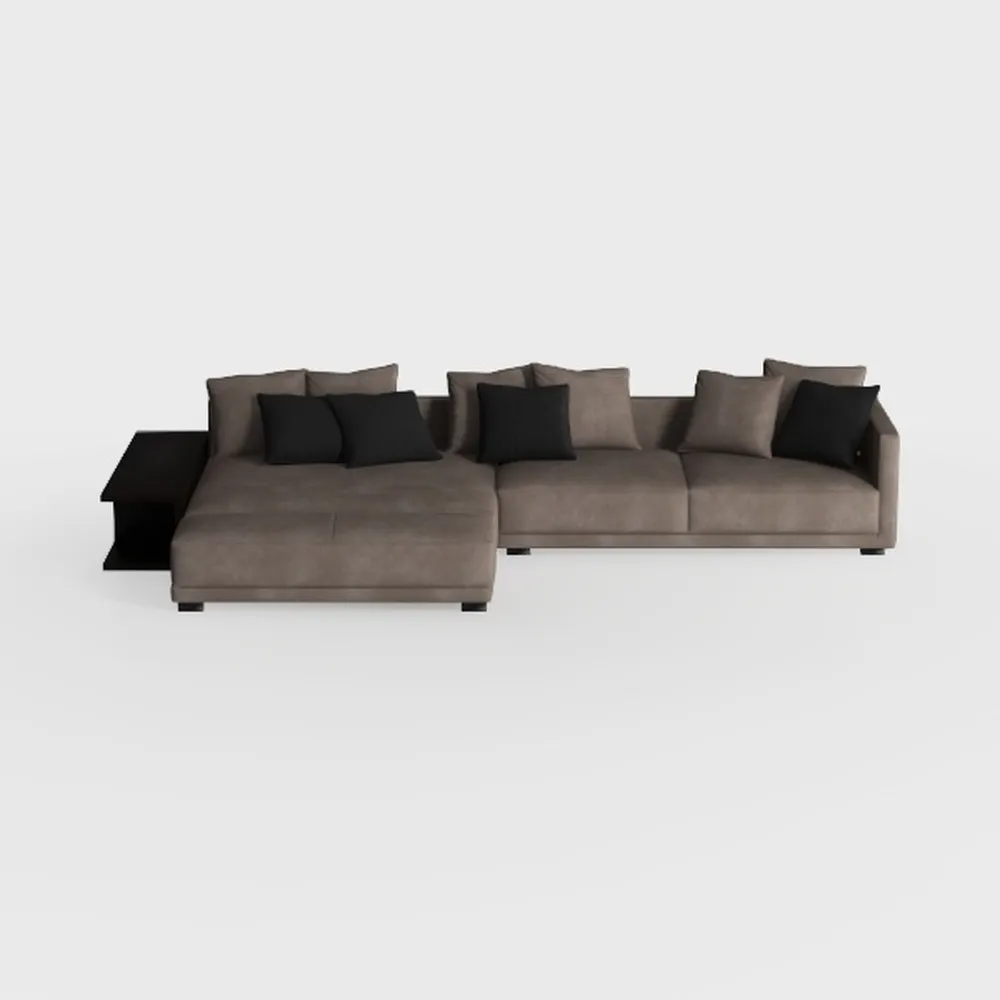 Sectional Cloud Boneless Sofa Couches for Living