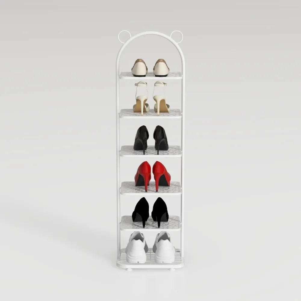 6-Tier 360° Rotating Storage Rack - Apartment