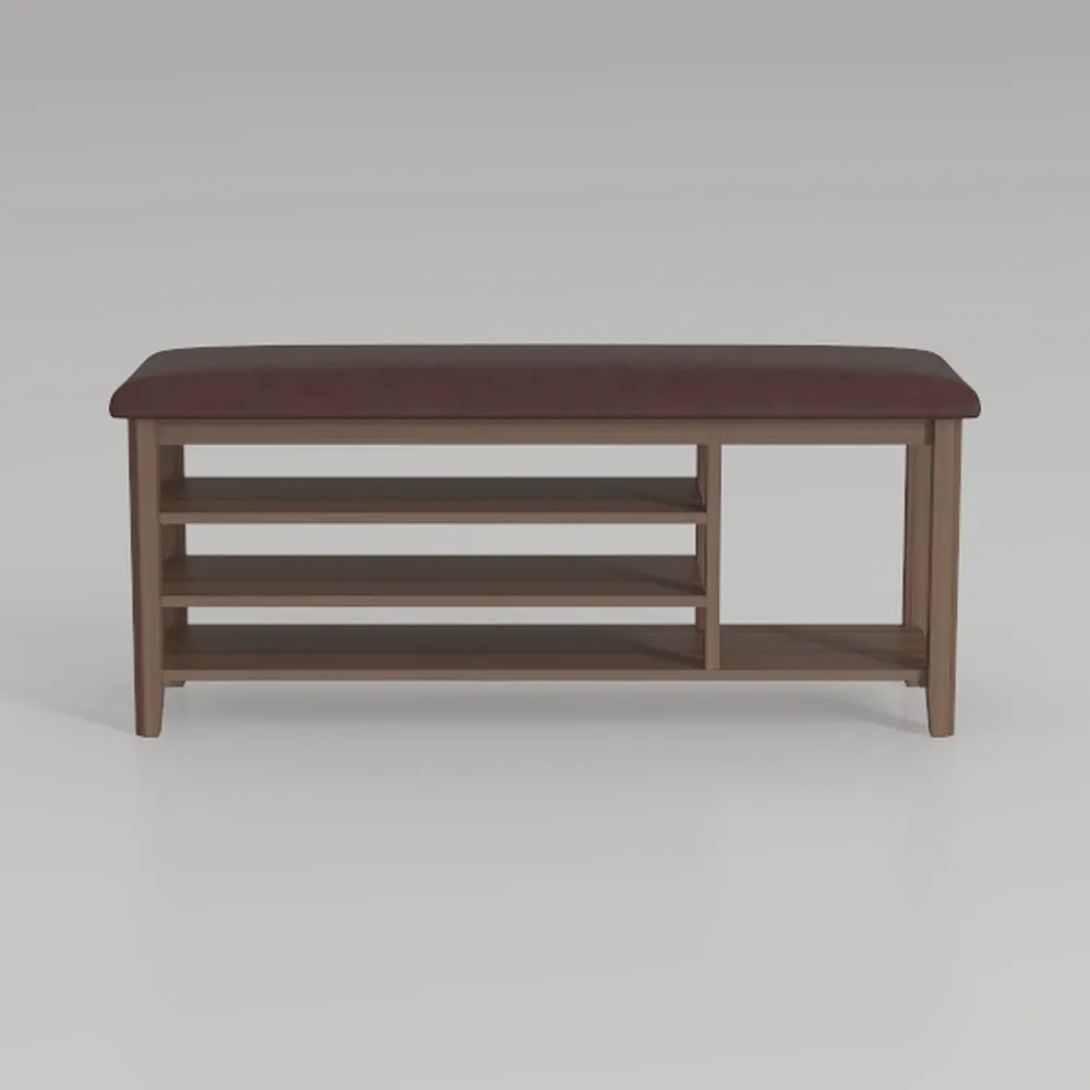 Savannah 40 in. Wall Mounted Coat Hook with Bench