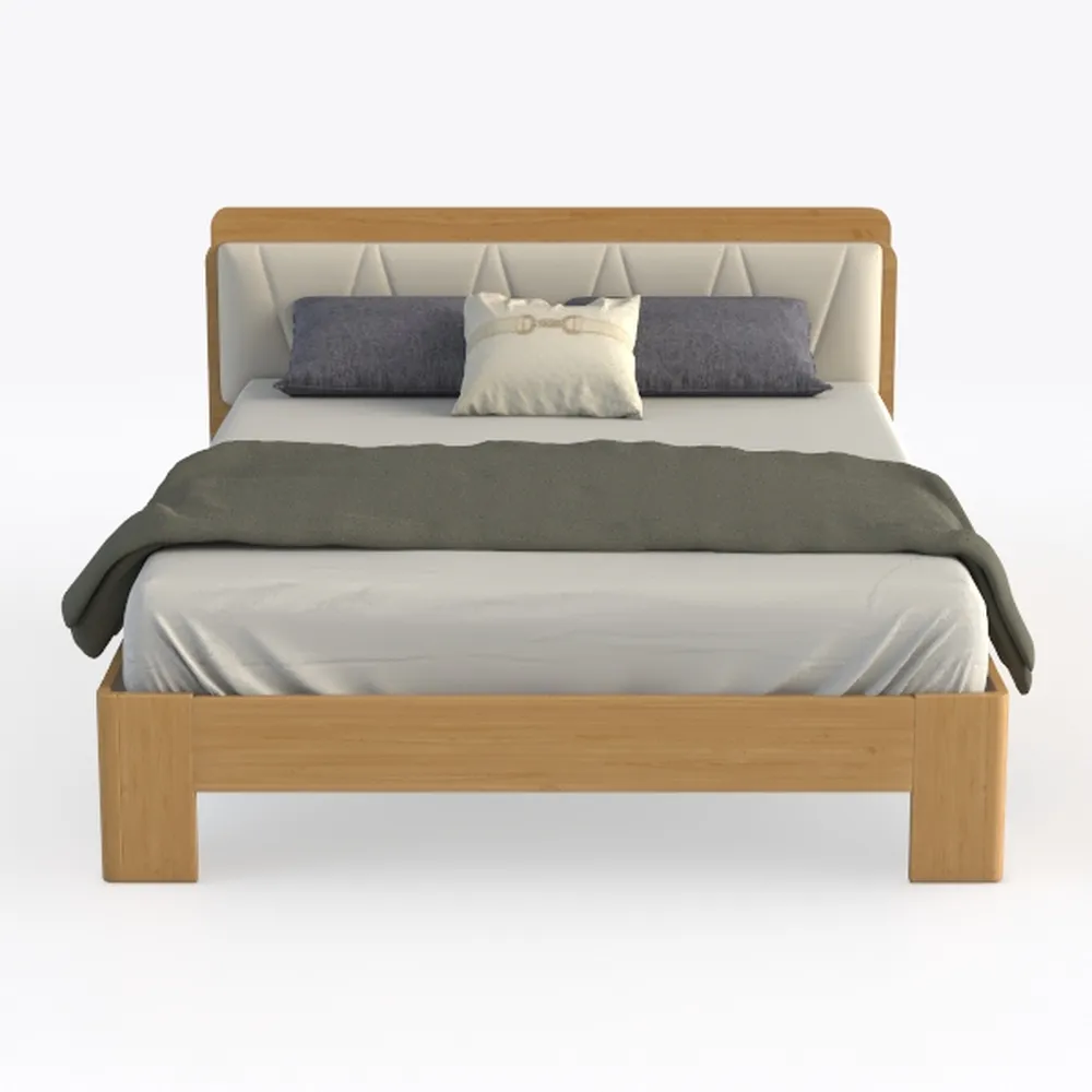 Baxton Studio Jaiana Tufted Platform Bed, Queen, G