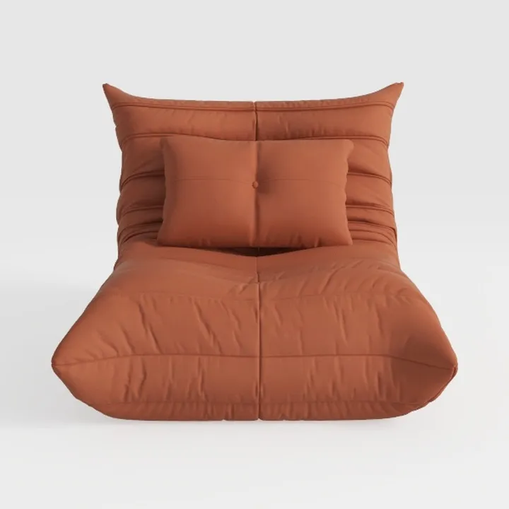 Modern Living Room, Adult Bean Bag Floor Sofa