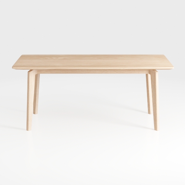 Hymus 100% Solid Oak Wood Desk - Small Writing Des