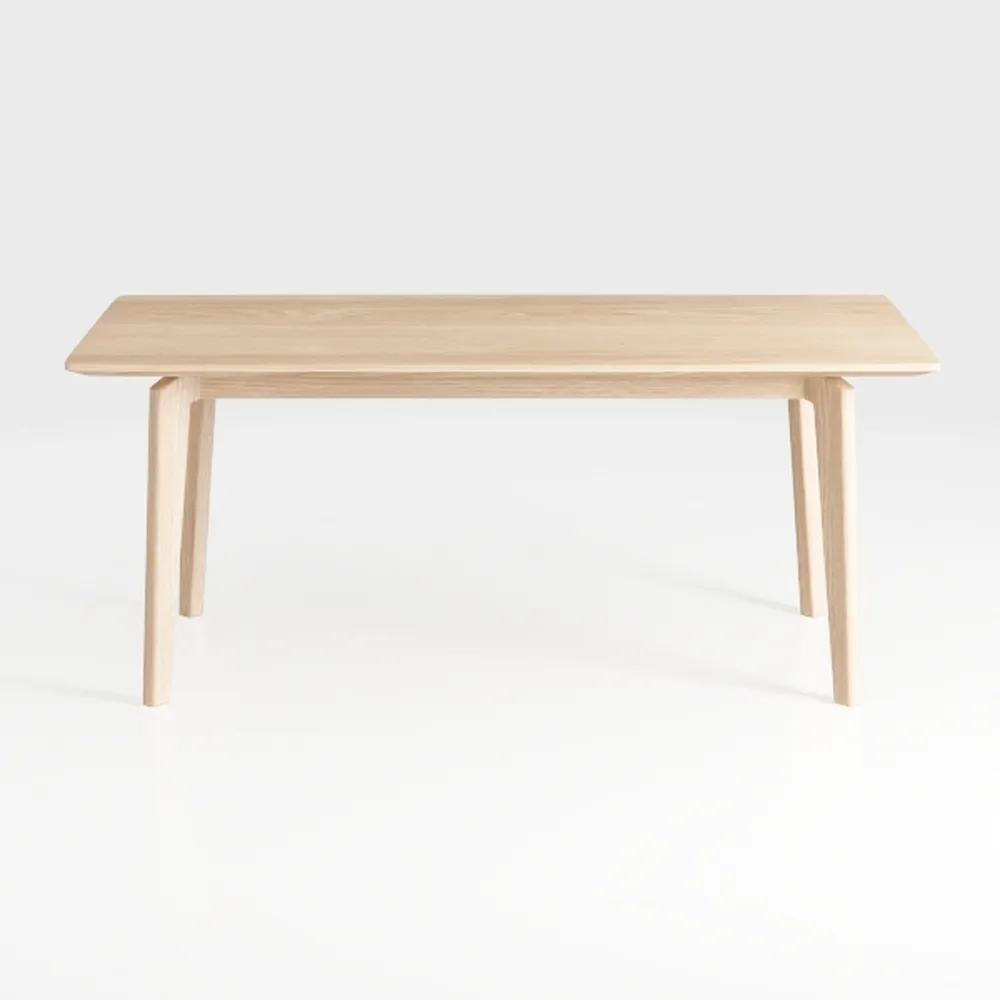 Hymus 100% Solid Oak Wood Desk - Small Writing Des