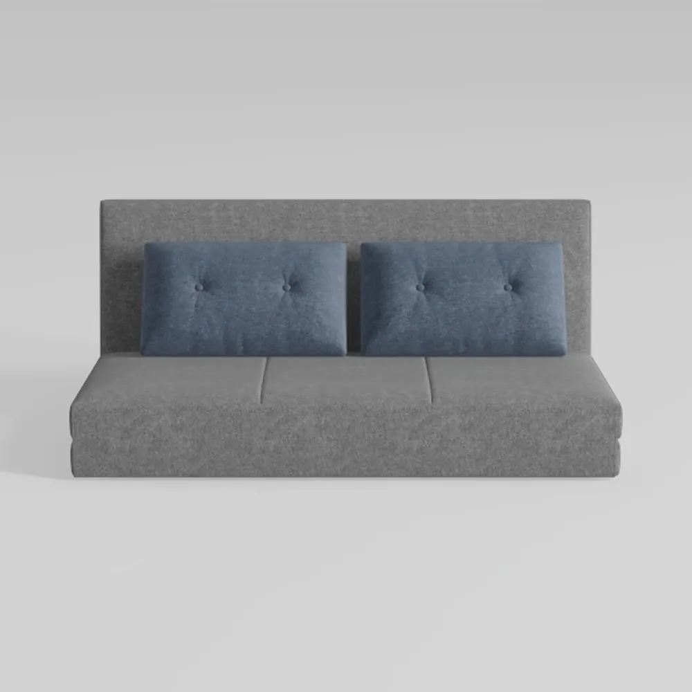 OUDINI Fabric Futon Sofa Bed, Convertible Futon